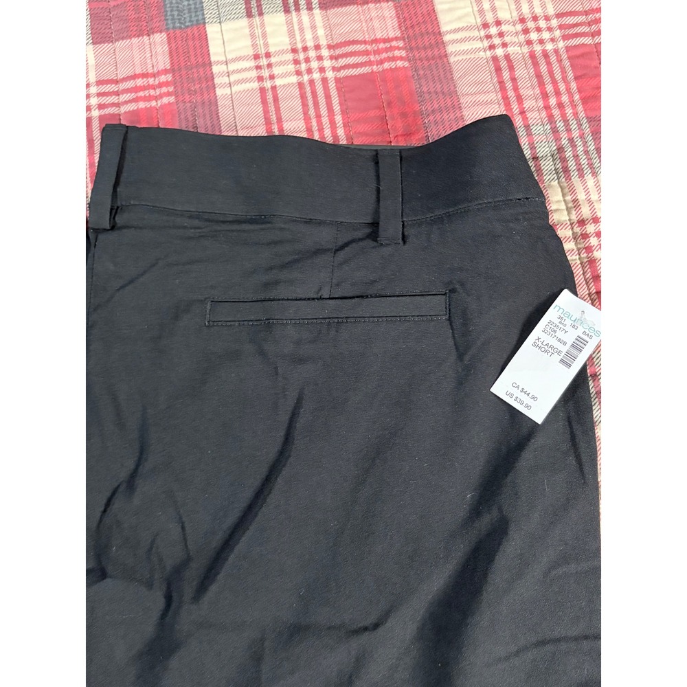 Maurices Womens Black Straight Leg Dress Pants XL Short NWT 323171828